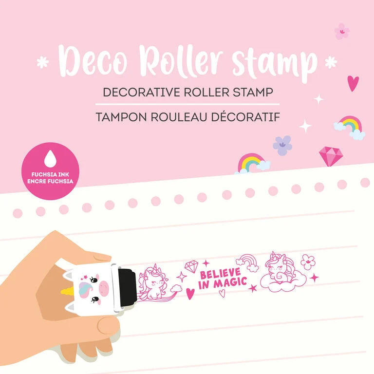 Decorative Roller Stamp - Einhorn