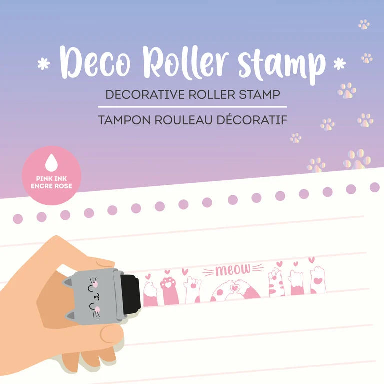 Decorative Roller Stamp - Kitty
