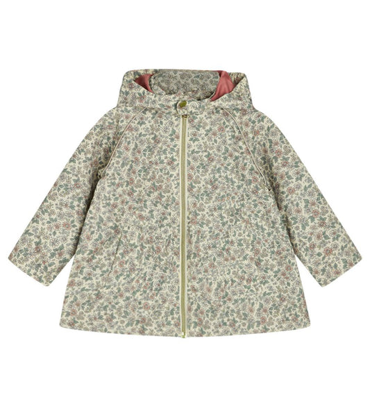 Hust & Claire Regenjacke Ovinni mit Blümchen