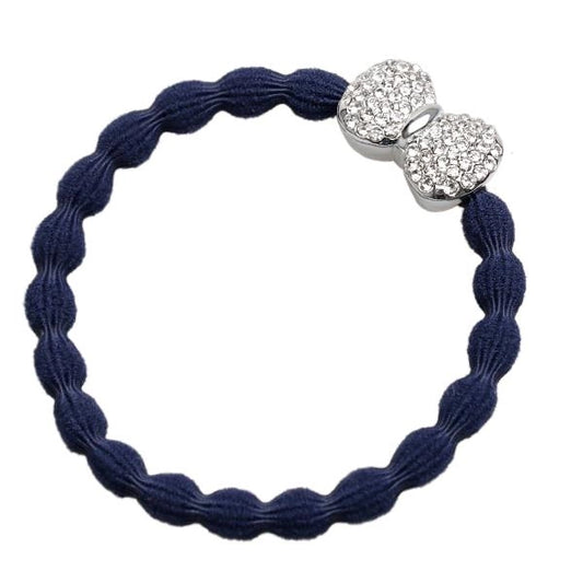 byEloise "Haargummi Schleife-navy"