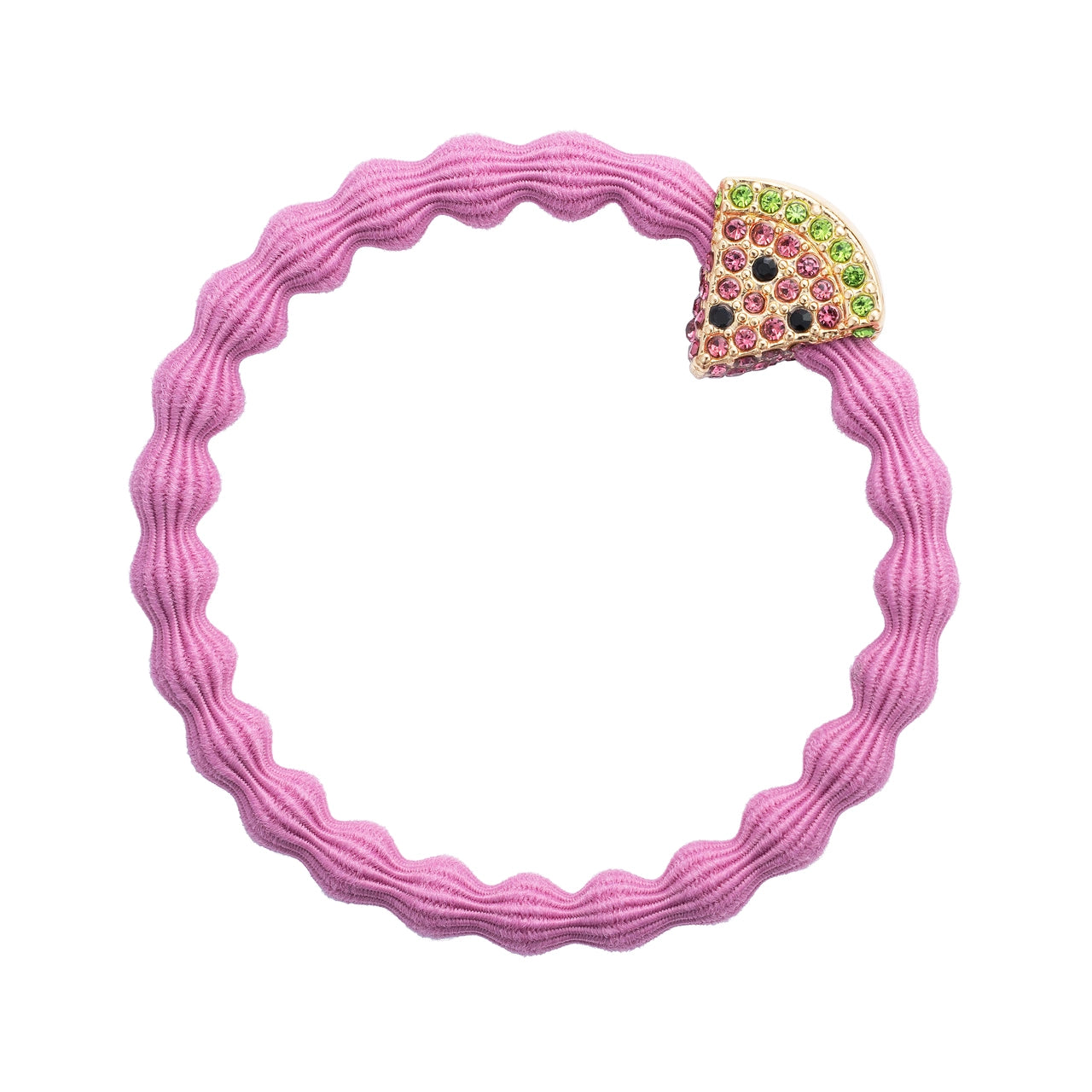 byEloise Haargummi/Armband Pink mit Wassermelone