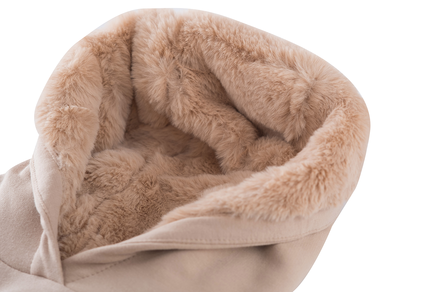 Someone Sweatshirt mit Kapuze "Issa Beige"