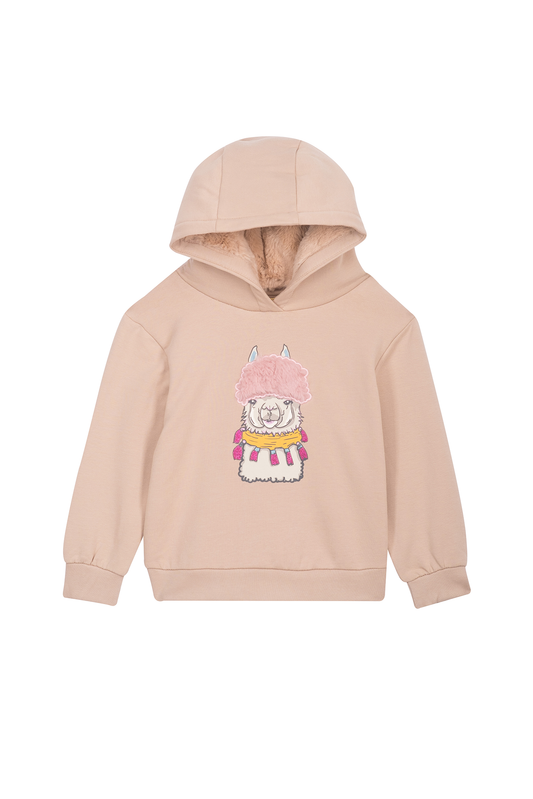 Someone Sweatshirt mit Kapuze "Issa Beige"