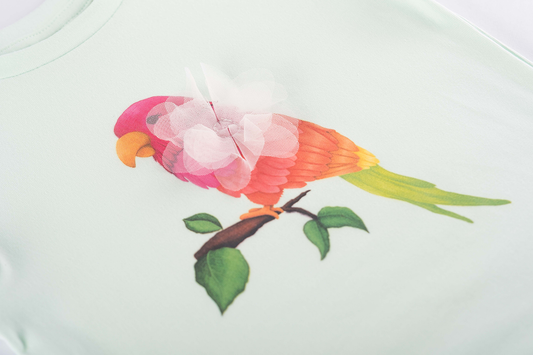 Someone T-Shirt Lisette mit Druck - Mint
