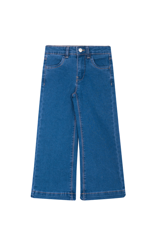 Someone Jeanshose mit ausgestelltem Bein "Lotje Blue Denim"