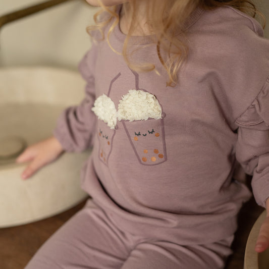 Dirkje Sweatshirt - Elderberry