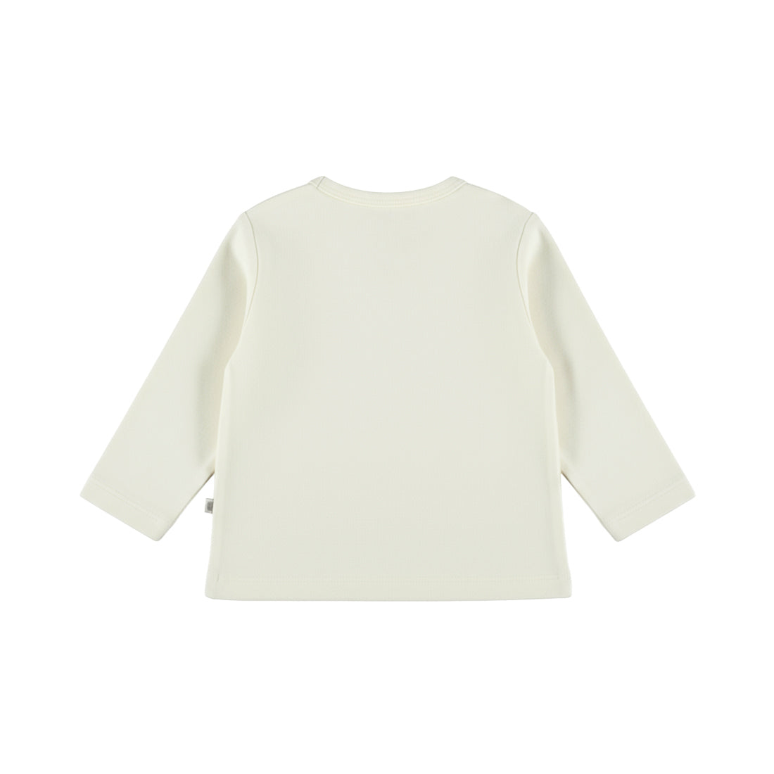 Dirkje T-Shirt langarm mit Druck - Antique White