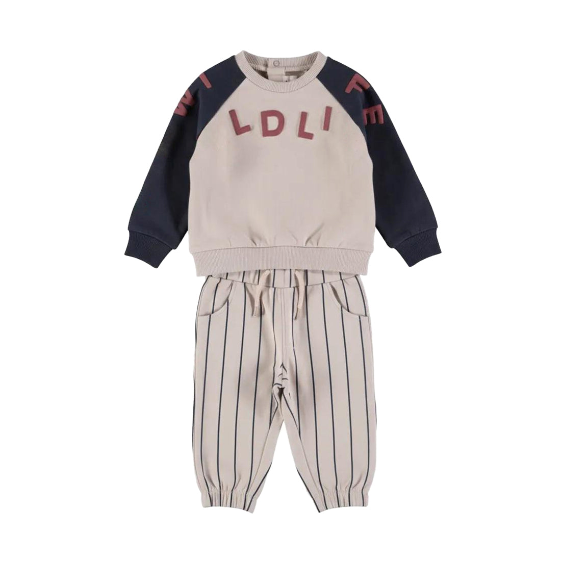 Dirkje Jungen Set 2-teilig - Chateau Gray