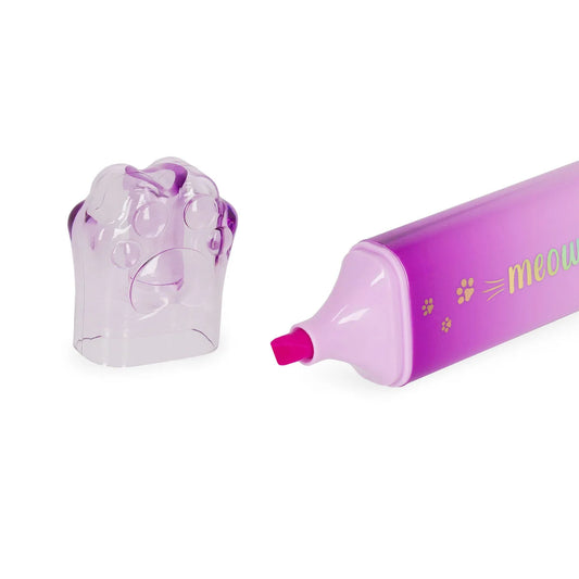 Legami Textmarker Meow - Violet