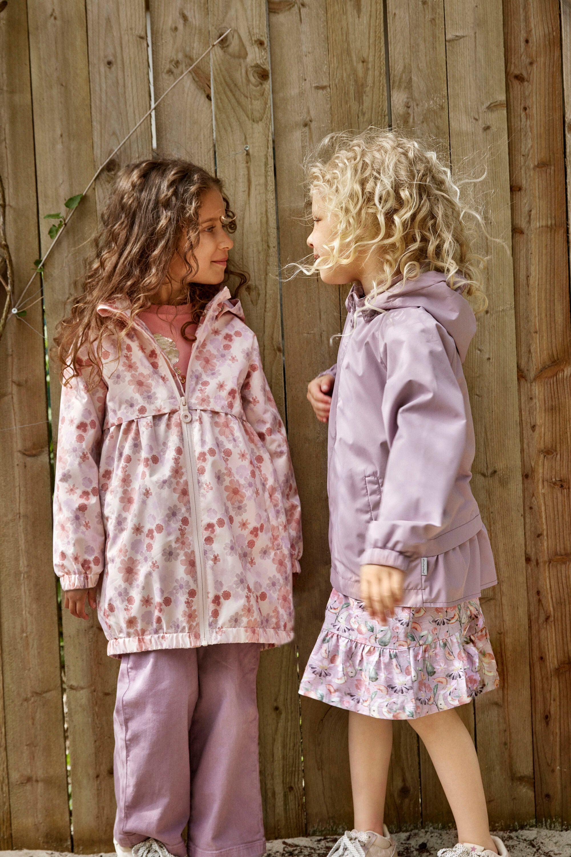 Minymo "Kleid" mit Druck - Bumished Lilac