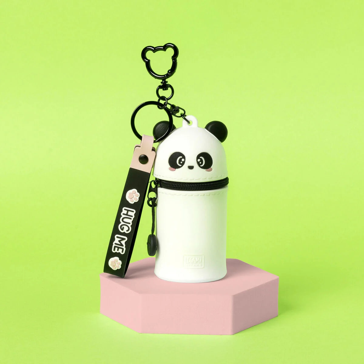 Legami Münztasche mit Schlüsselanhänger Panda - Mini Kawaii