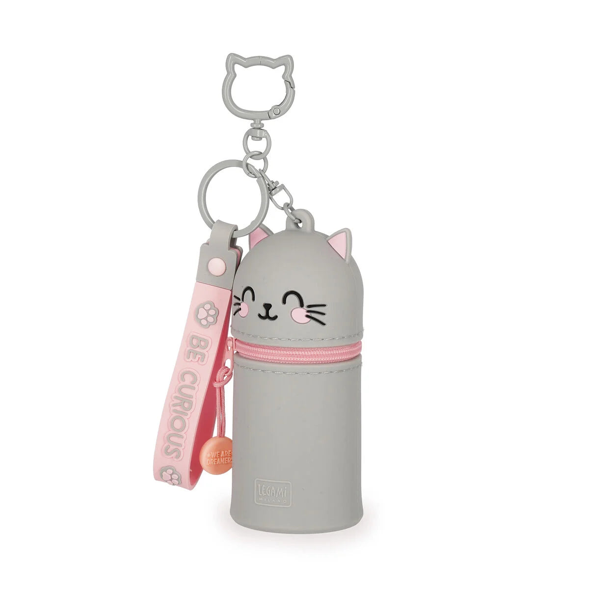 Legami Münztasche mit Schlüsselanhänger Kitty - Mini Kawaii