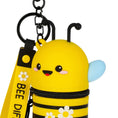 Bild in Galerie-Betrachter laden, Legami Münztasche mit Schlüsselanhänger Bee - Mini Kawaii
