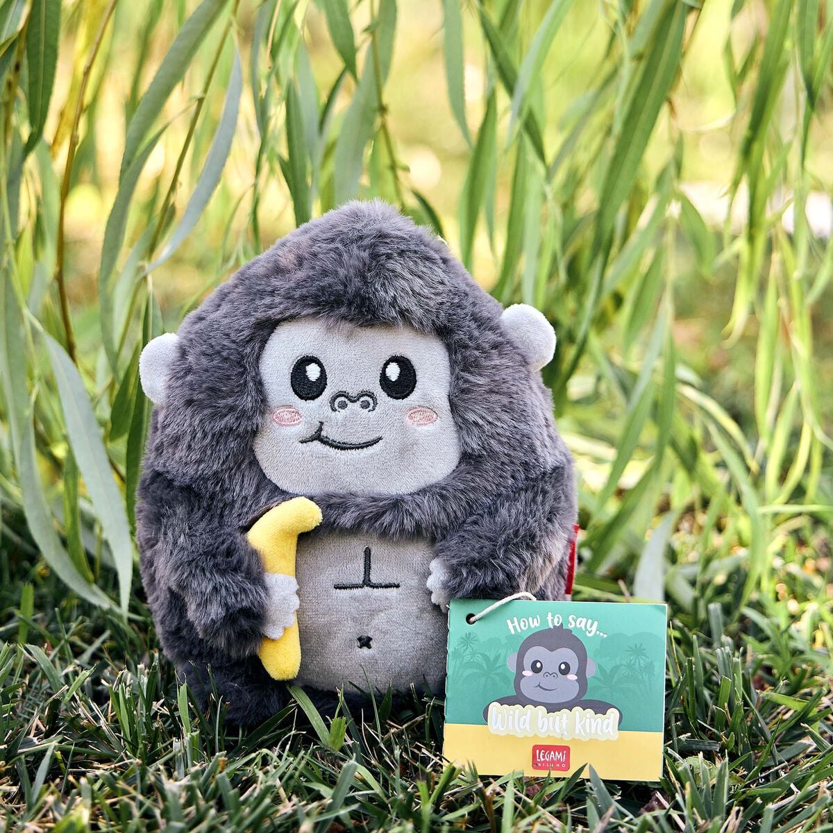 Legami Plüschtier Gorilla - Mini Super Soft!