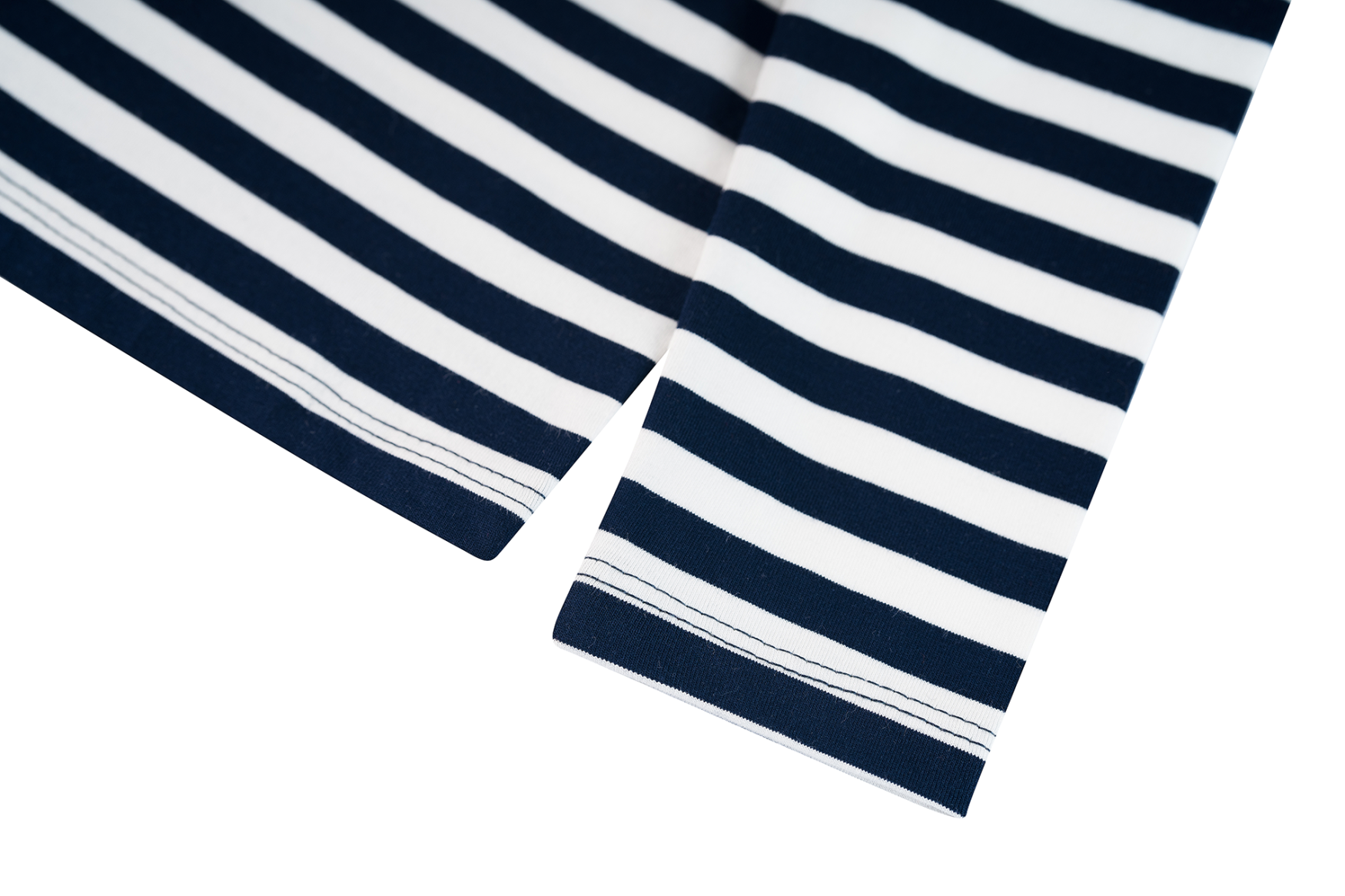 Mini Rebels Langarmshirt - gestreift - Navy