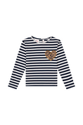 Bild in Galerie-Betrachter laden, Mini Rebels Langarmshirt - gestreift - Navy
