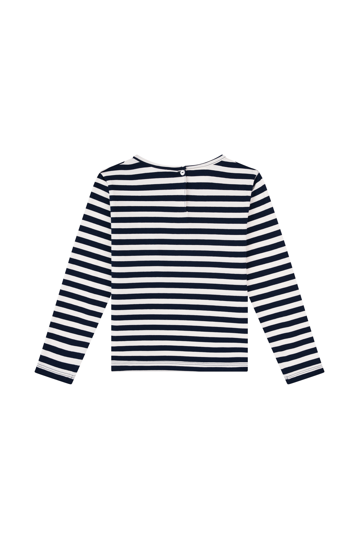 Mini Rebels Langarmshirt - gestreift - Navy