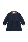 Bild in Galerie-Betrachter laden, Mini Rebels Kleid mit Leo - Dark Blue
