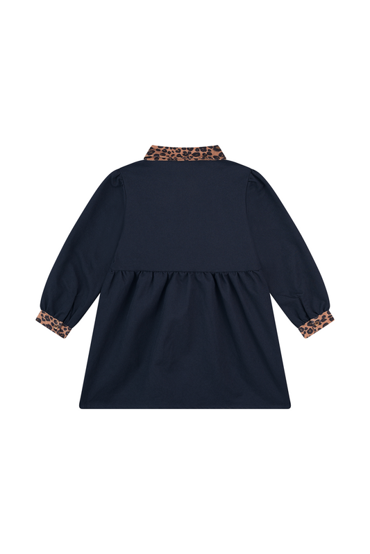 Mini Rebels Kleid mit Leo - Dark Blue