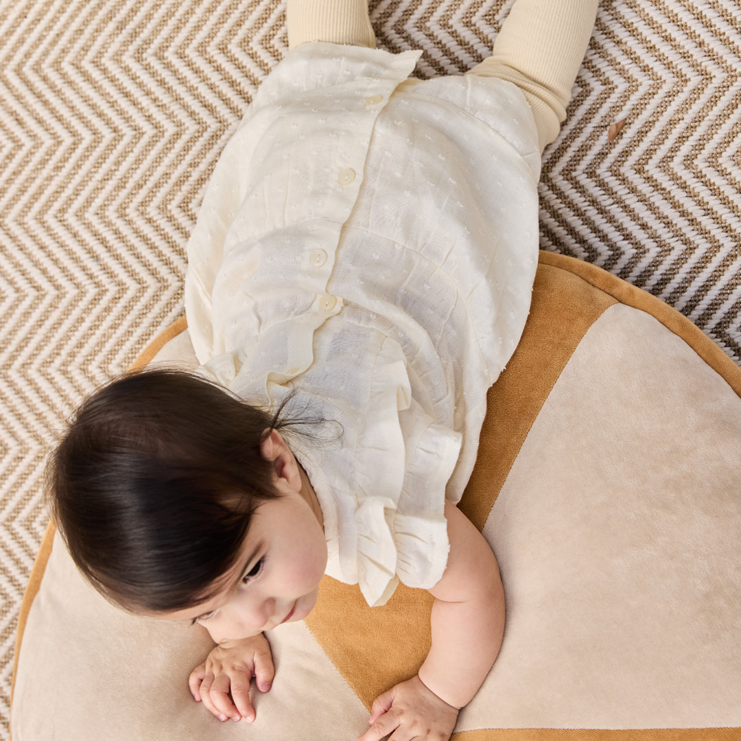 Dirkje Leggings im Leo Look, Doppelpack - Off White