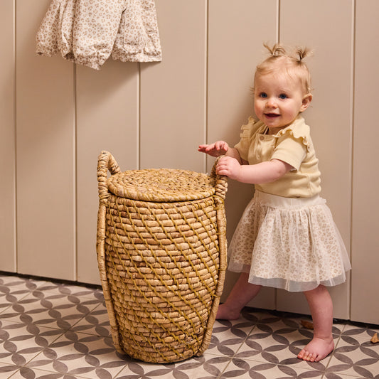 Dirkje Tüllrock im Leo Look - Off White