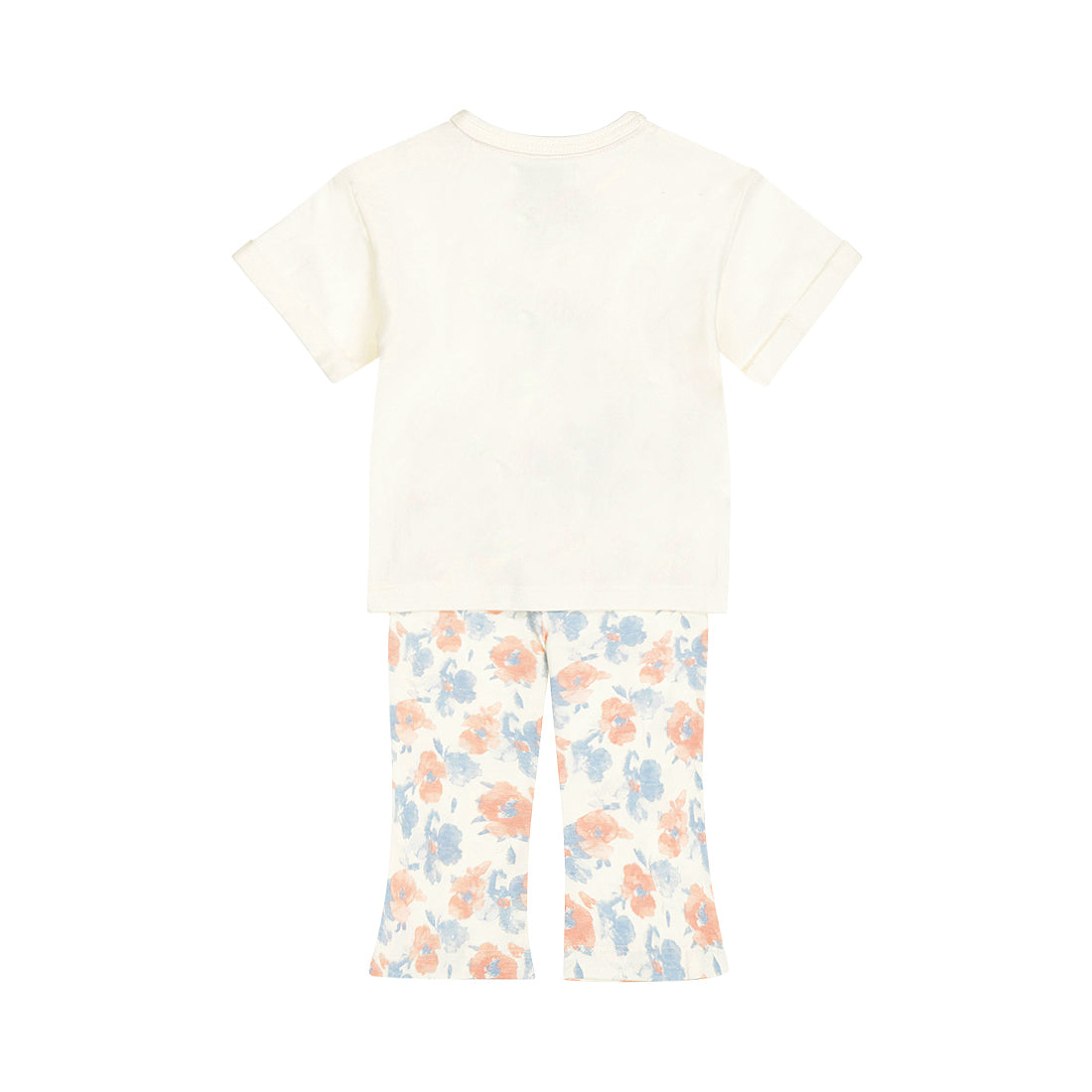 Dirkje Set, T-Shirt und Leggings - Off White