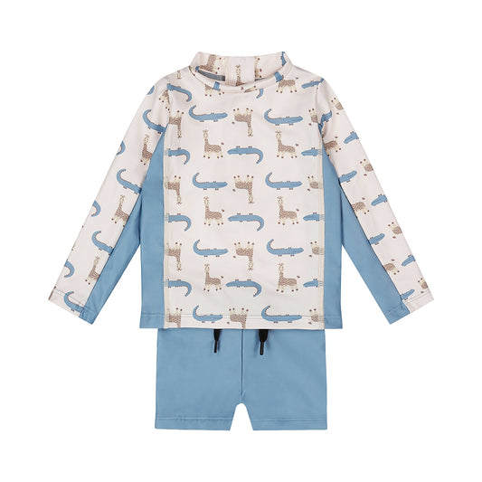 Dirkje Schwimm-Set langarm - Off White