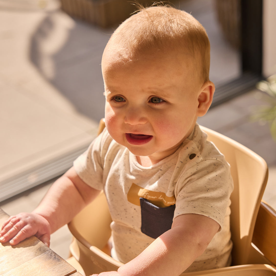 Dirkje Set, T-Shirt und Shorts - Off White