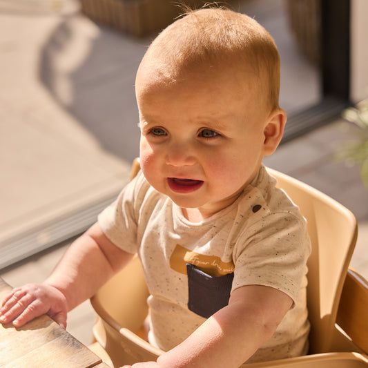 Dirkje Set, T-Shirt und Shorts - Off White