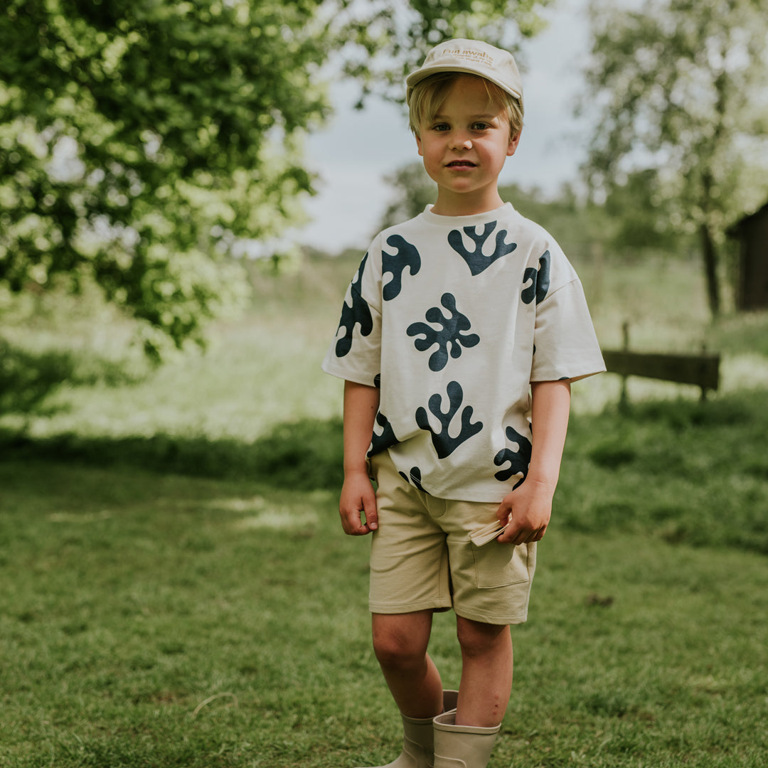 Koko Noko T-shirt mit allover Druck - Off White