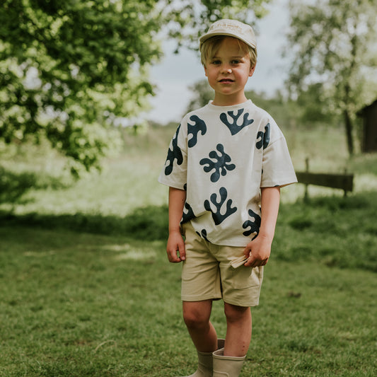 Koko Noko T-shirt mit allover Druck - Off White