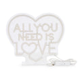 Bild in Galerie-Betrachter laden, Legami LED-Lampe mit Neoneffekt - All You Need is Love - It’s a Sign
