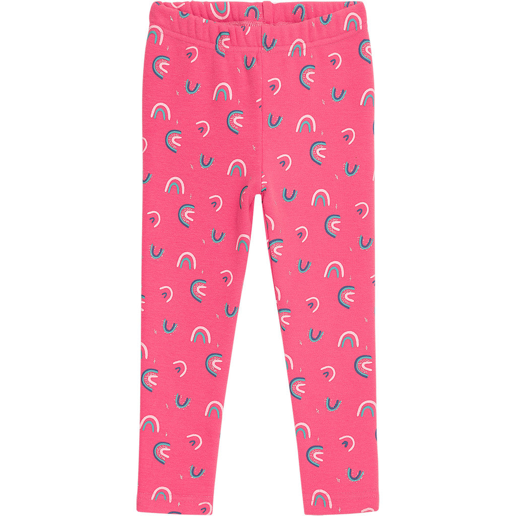 Danamade "Thermo-Leggings" - Regenbogen - Pink