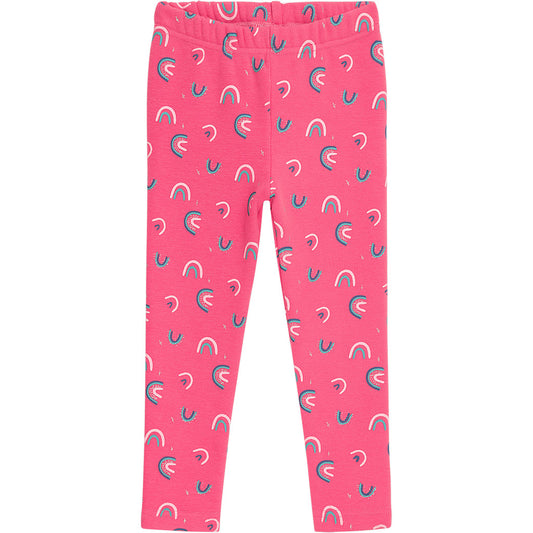 Danamade "Thermo-Leggings" - Regenbogen - Pink