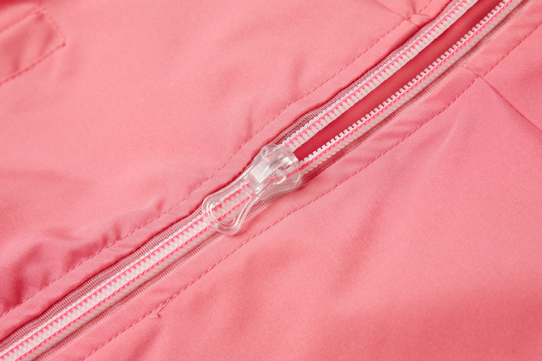 Someone "Regenjacke" im Regenbogenstil mit Gummibündchen - Bright Coral