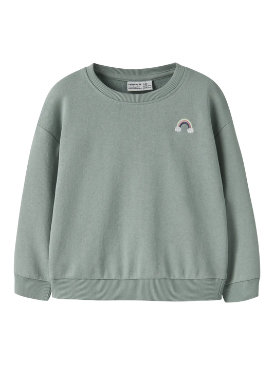 Name it NMFVALLENE LS RLX SWEAT UNB