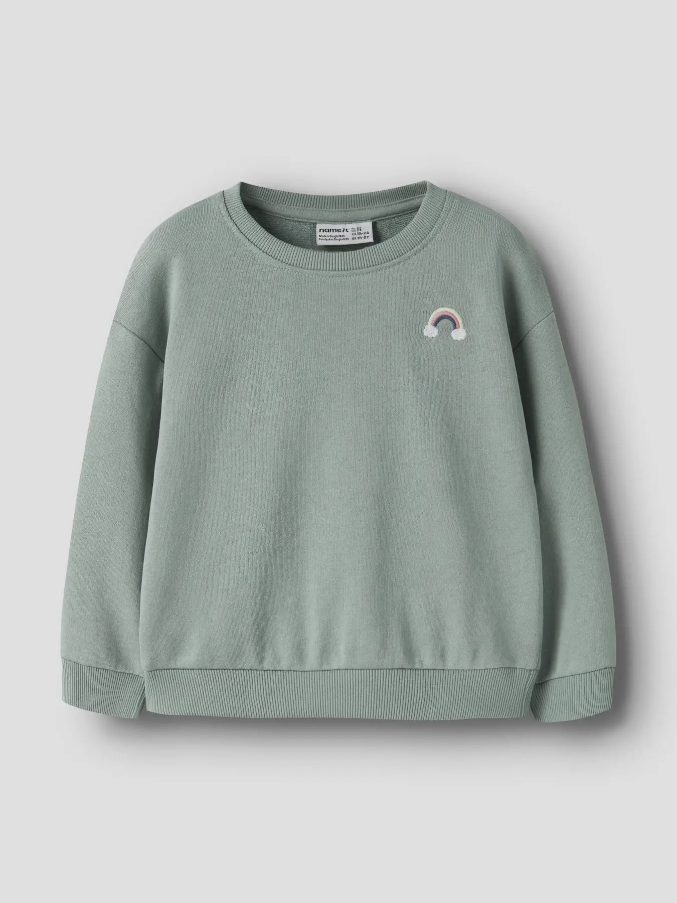Name it NMFVALLENE LS RLX SWEAT UNB