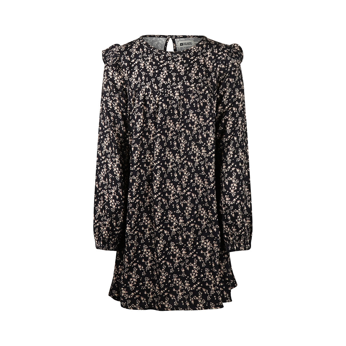 No Way Monday "Kleid" mit Blümchen - Black