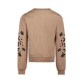 Bild in Galerie-Betrachter laden, No Way Monday "Sweatshirt" mit Druck an den Ärmeln - Taupe
