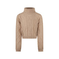 Bild in Galerie-Betrachter laden, No Way Monday "Strickpullover" mit Rollkragen - Taupe
