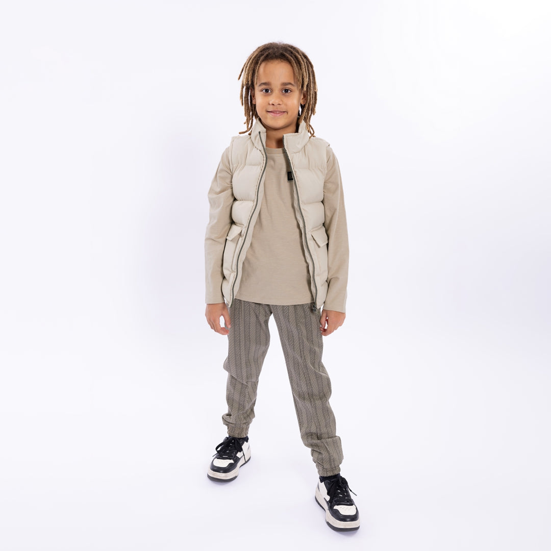 No Way Monday "Weste" - Light grey