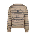 Bild in Galerie-Betrachter laden, No Way Monday "Sweatshirt" gestreift - Light grey
