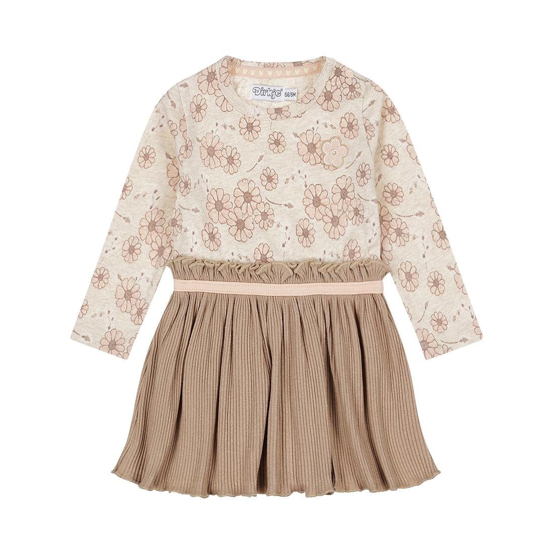 Dirkje "Kleid langarm" Off white