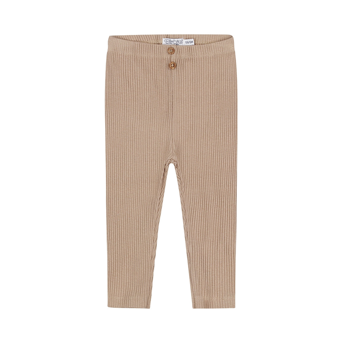Dirkje "Leggings" - Rib - Taupe
