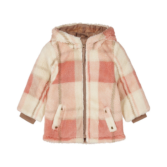 Dirkje "Jacke" gefüttert mit Kapuze - Pink