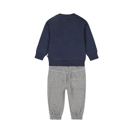 Dirkje "Set" 2 teilig mit Druck - Navy