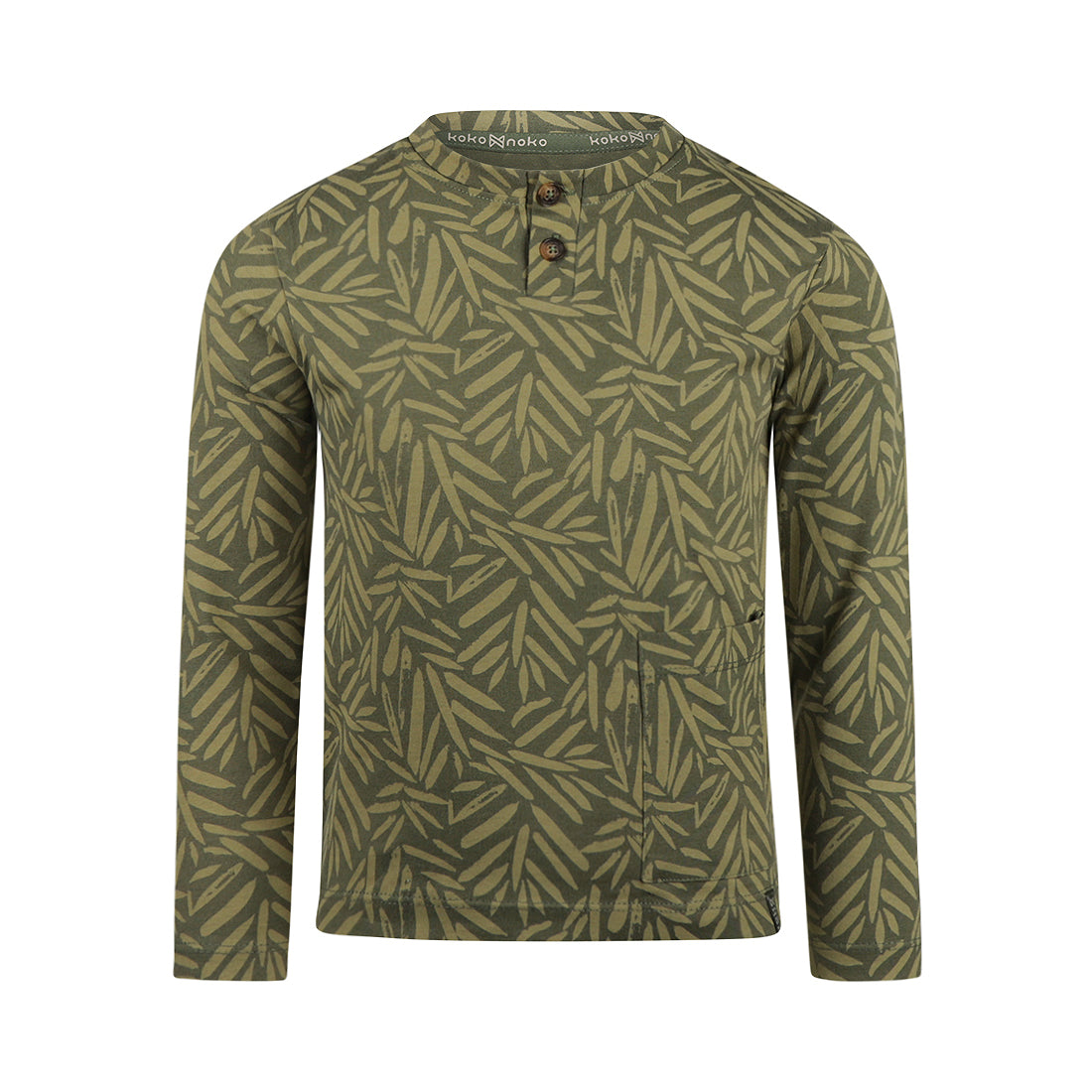 Koko Noko "T-Shirt langarm" - Army Green