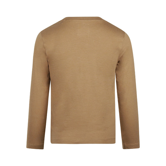 Koko Noko "T-Shirt langarm" Blockstreifen, Darksand