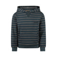 Bild in Galerie-Betrachter laden, Koko Noko "Sweatshirt" mit Kapuze, gestreift - Steel Blue
