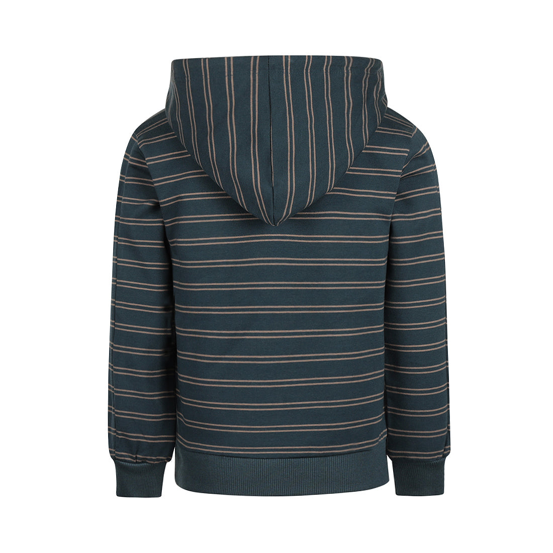 Koko Noko "Sweatshirt" mit Kapuze, gestreift - Steel Blue